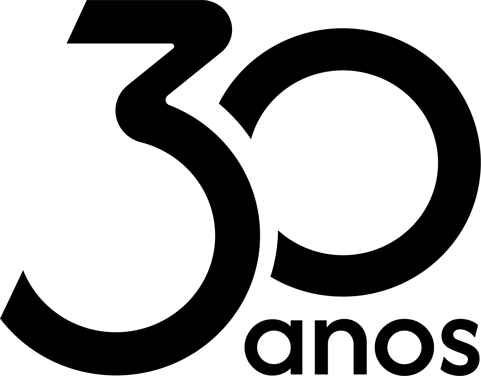 Logo preto · fundo branco