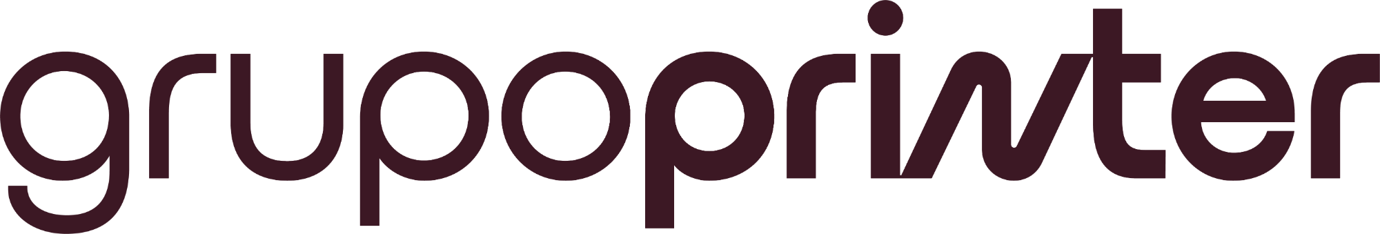 Logo bordô · fundo branco