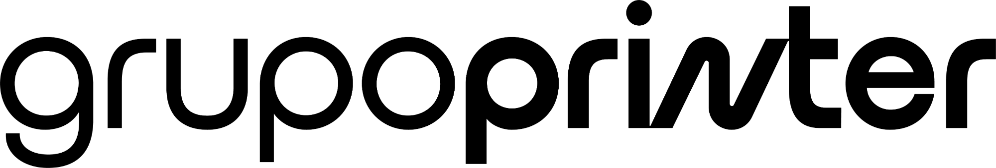 Logo preto · fundo branco